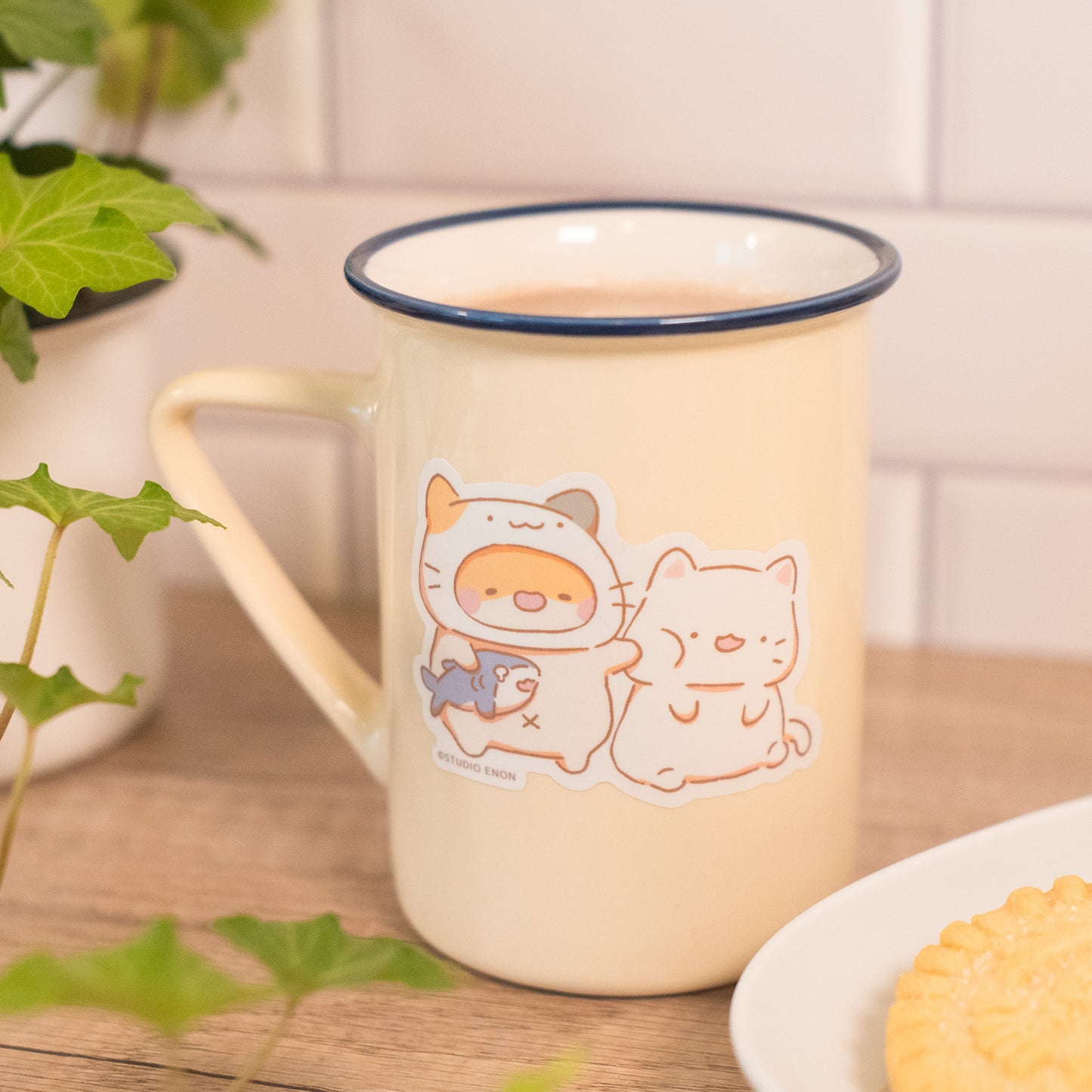 Amante de los gatos Muffinmaru Pegatina