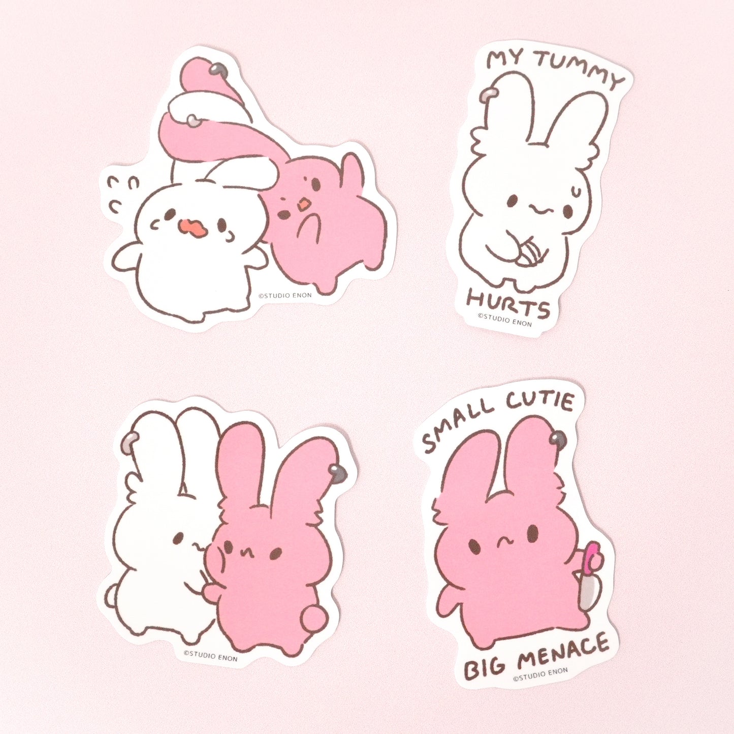 Pegatinas de Marshbun y Mallobun Twist
