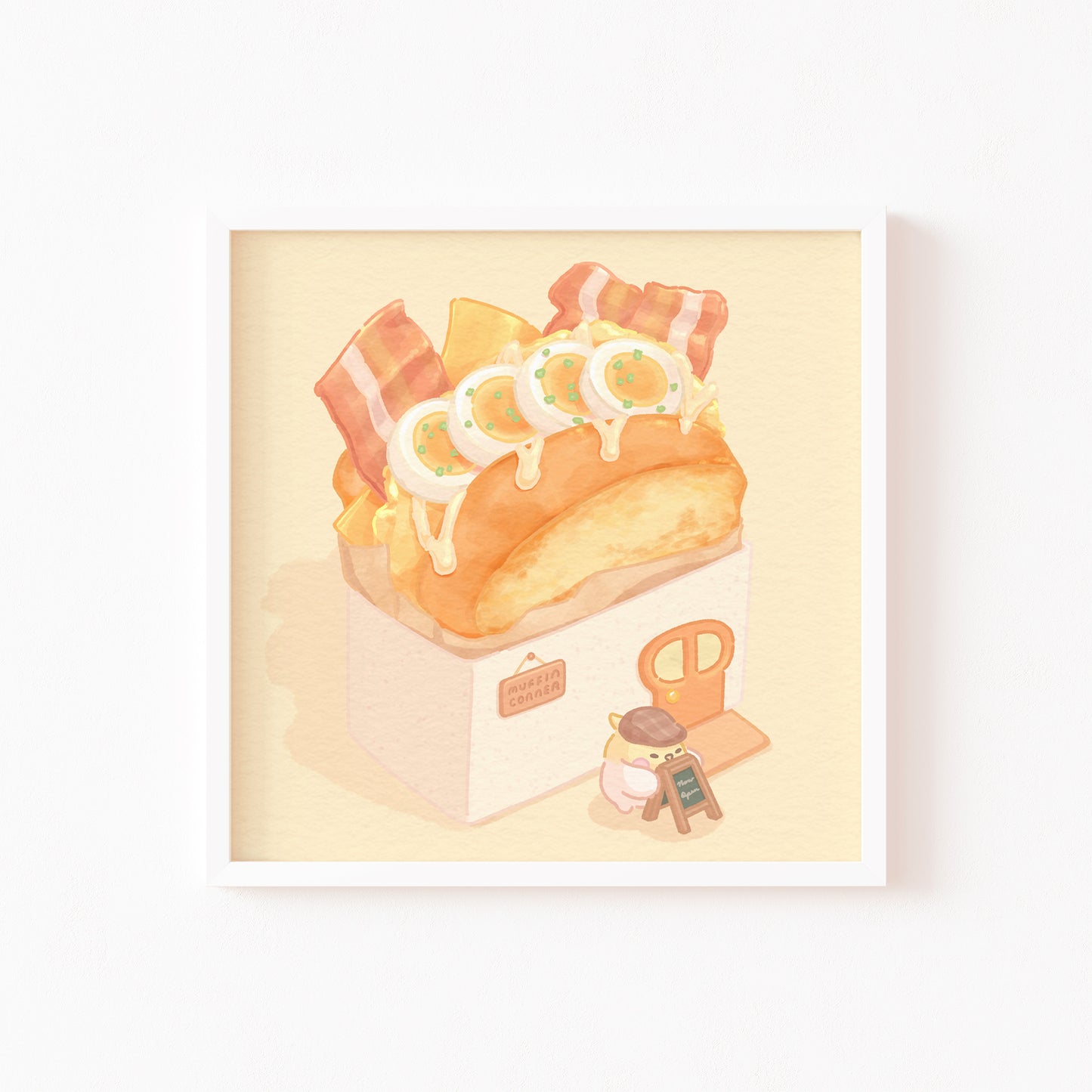 Devyegg's Sandwich Stop Mini Art Print