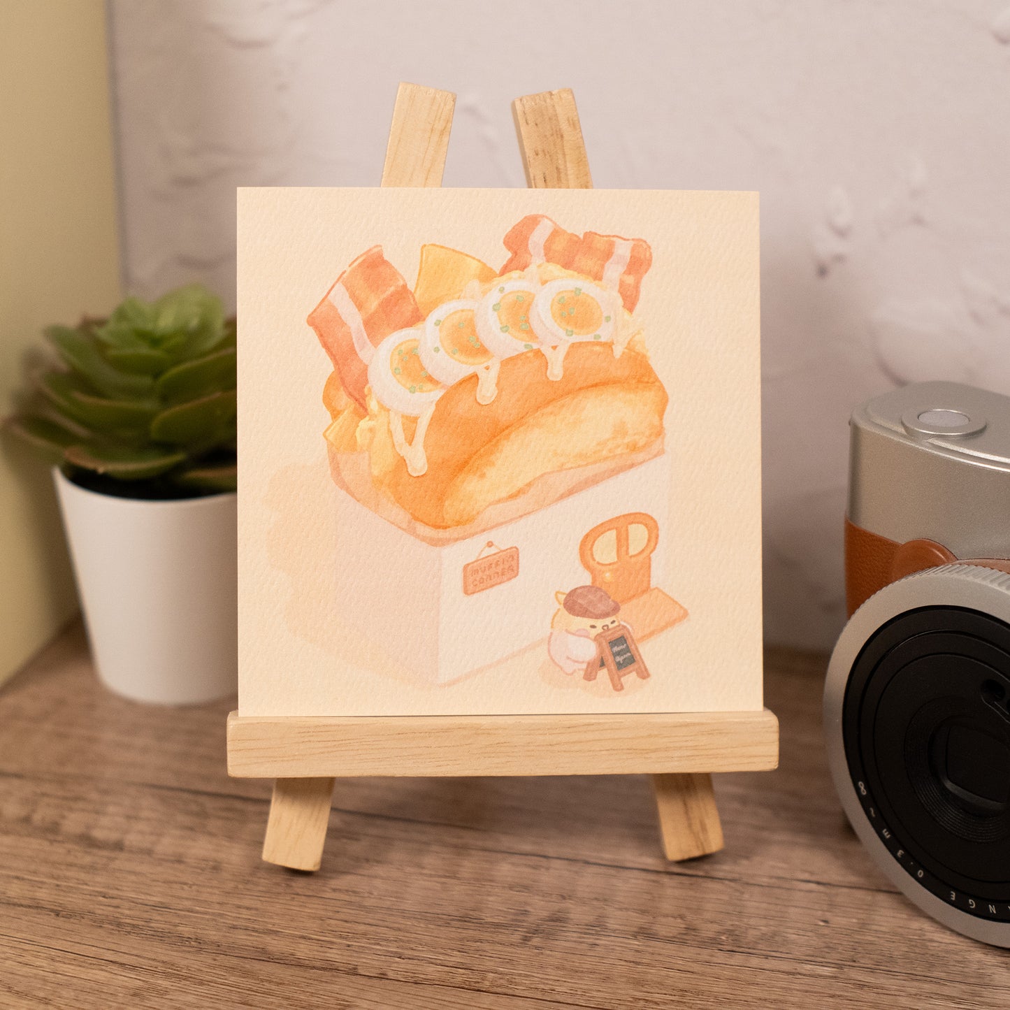 Devyegg's Sandwich Stop Mini Art Print