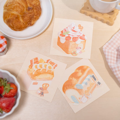 Muffinmaru's Bread Boutique Mini Art Print