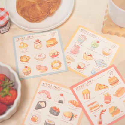 Moods Menu - Baked Goods Mini Art Print