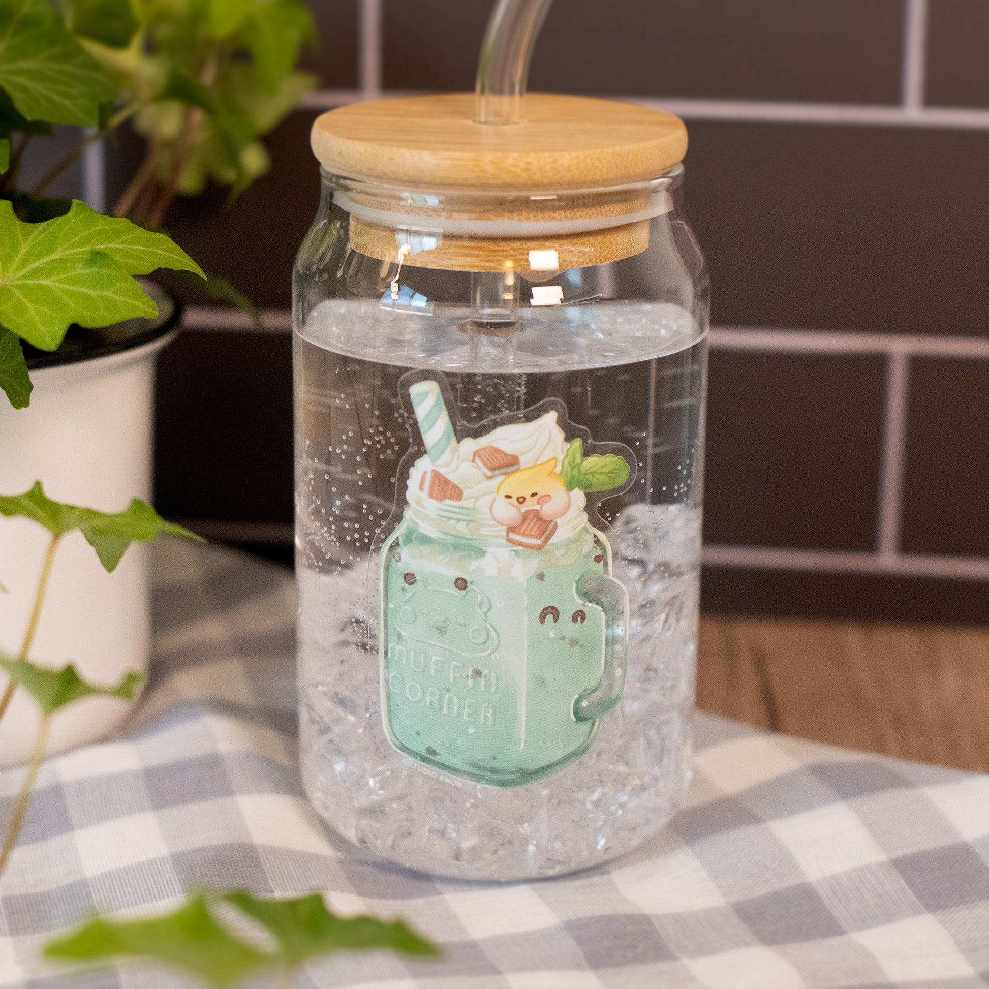 Clear Devyegg Mint Shake Sticker – Studio Enon