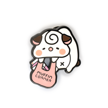 Muffin Corner Konbini Enamel Pin - Cocoroll Shopping Bag