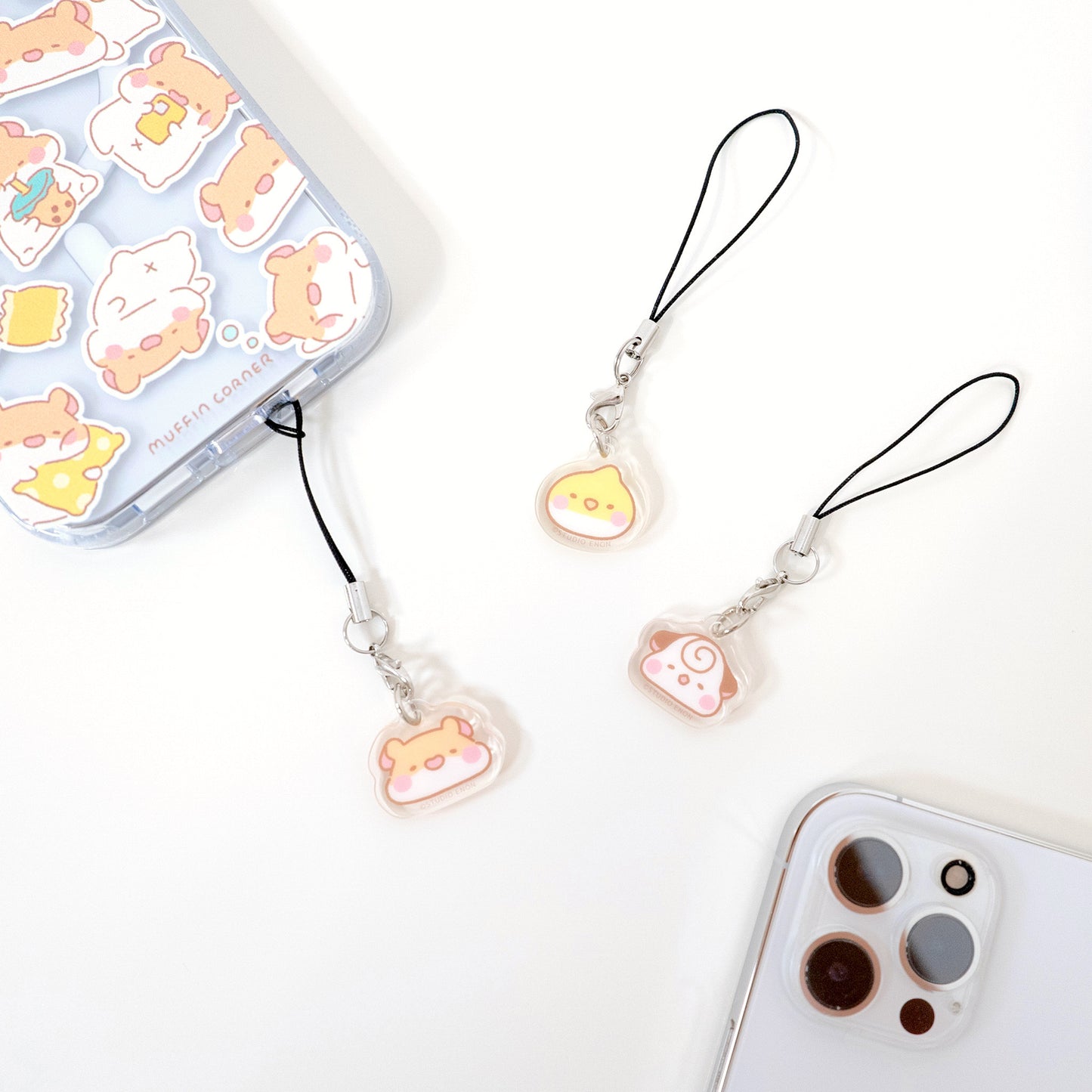 Muffinmaru Phone Charm