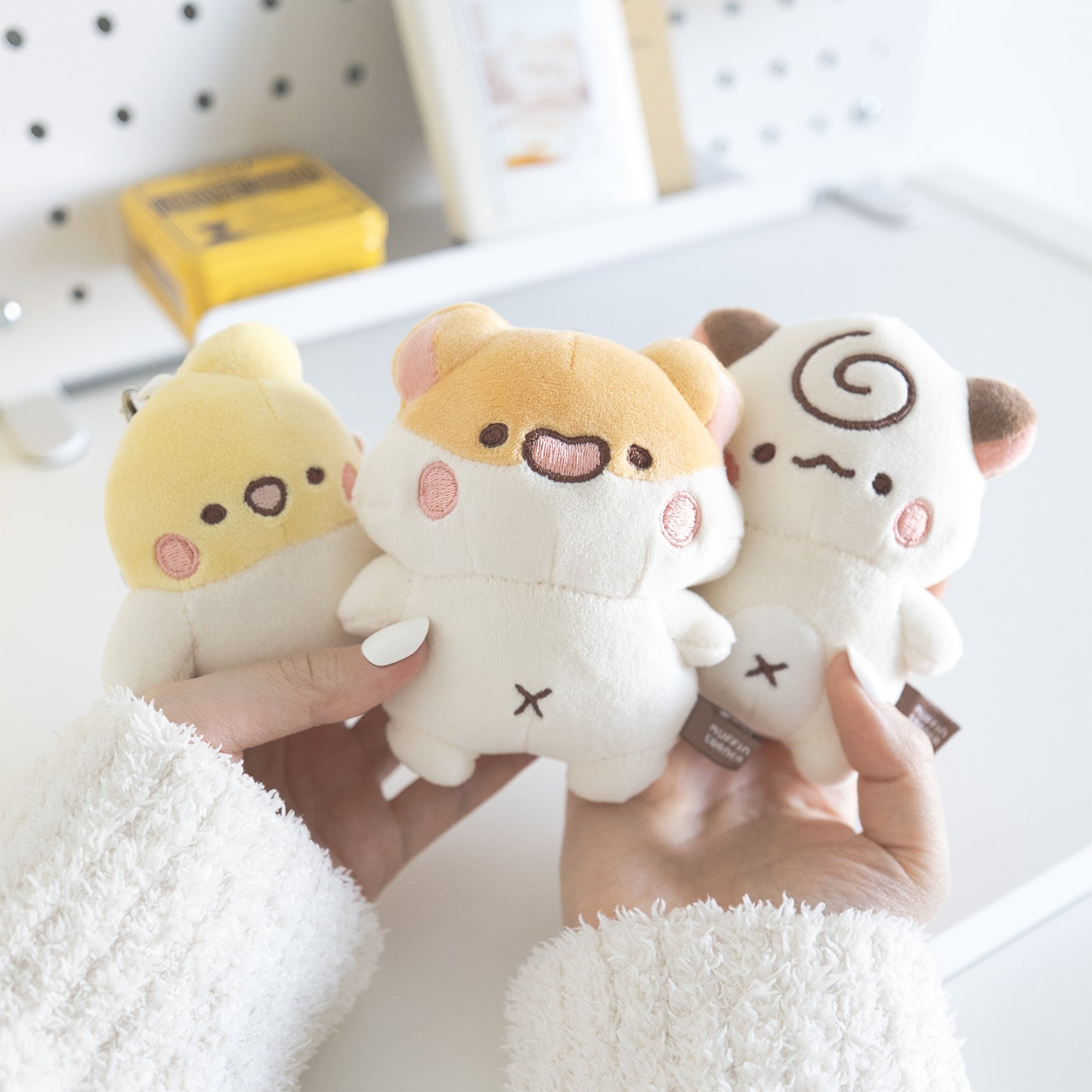 Muffin Corner Devyegg Plush Keychain