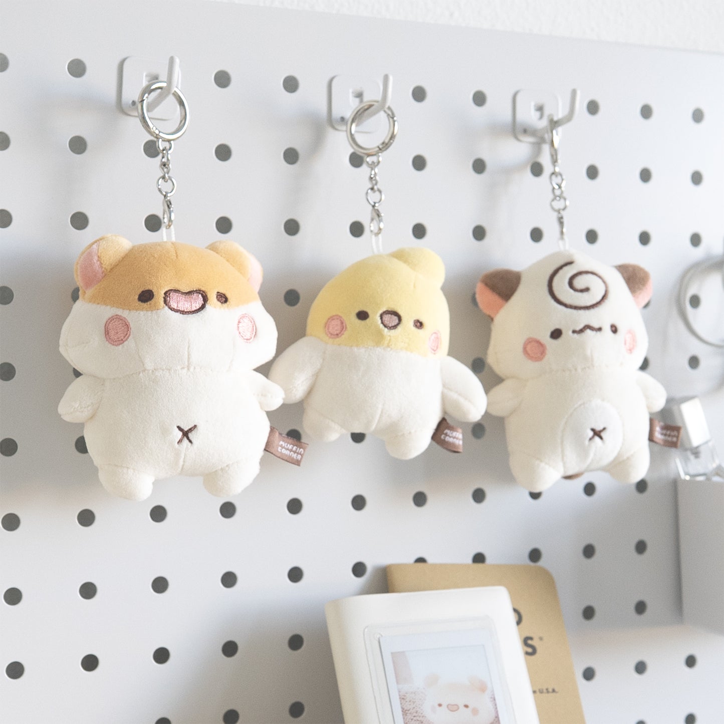 Muffin Corner Devyegg Plush Keychain