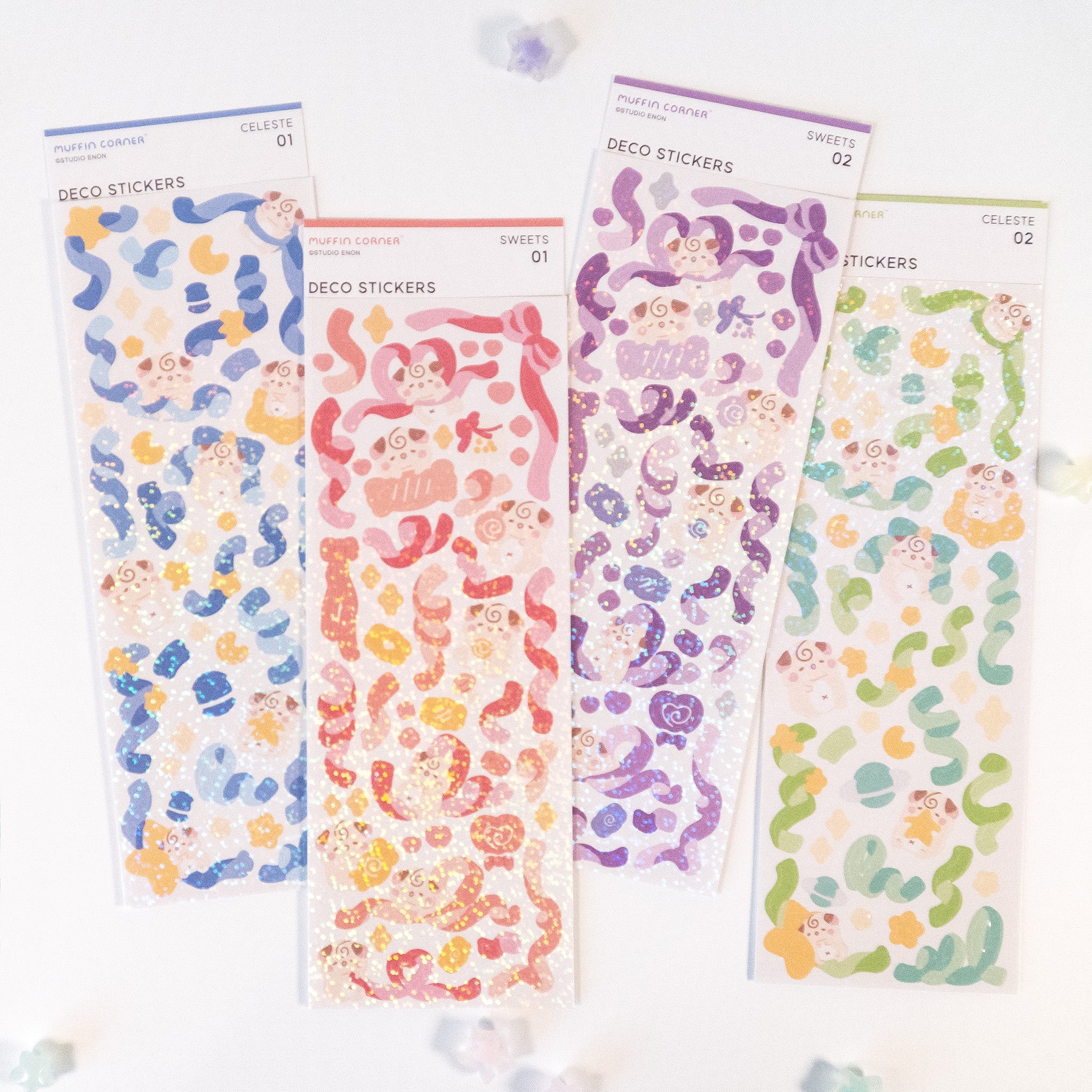 Polco Sticker Set Cocoroll Polco Deco Sticker Sheets 4 Pack – Studio Enon