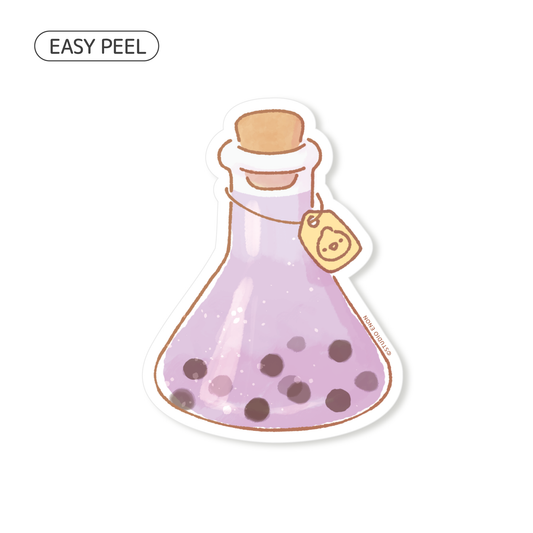 Taro Milk Tea Sticker