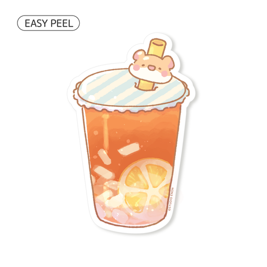 Honey Lemon Black Tea Sticker