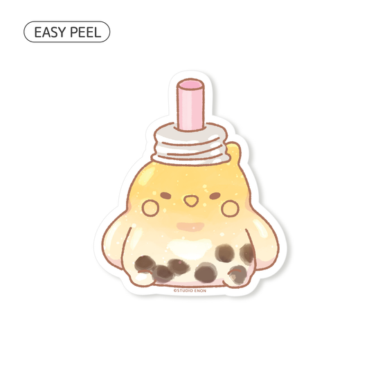 Mango Milk Tea Sticker