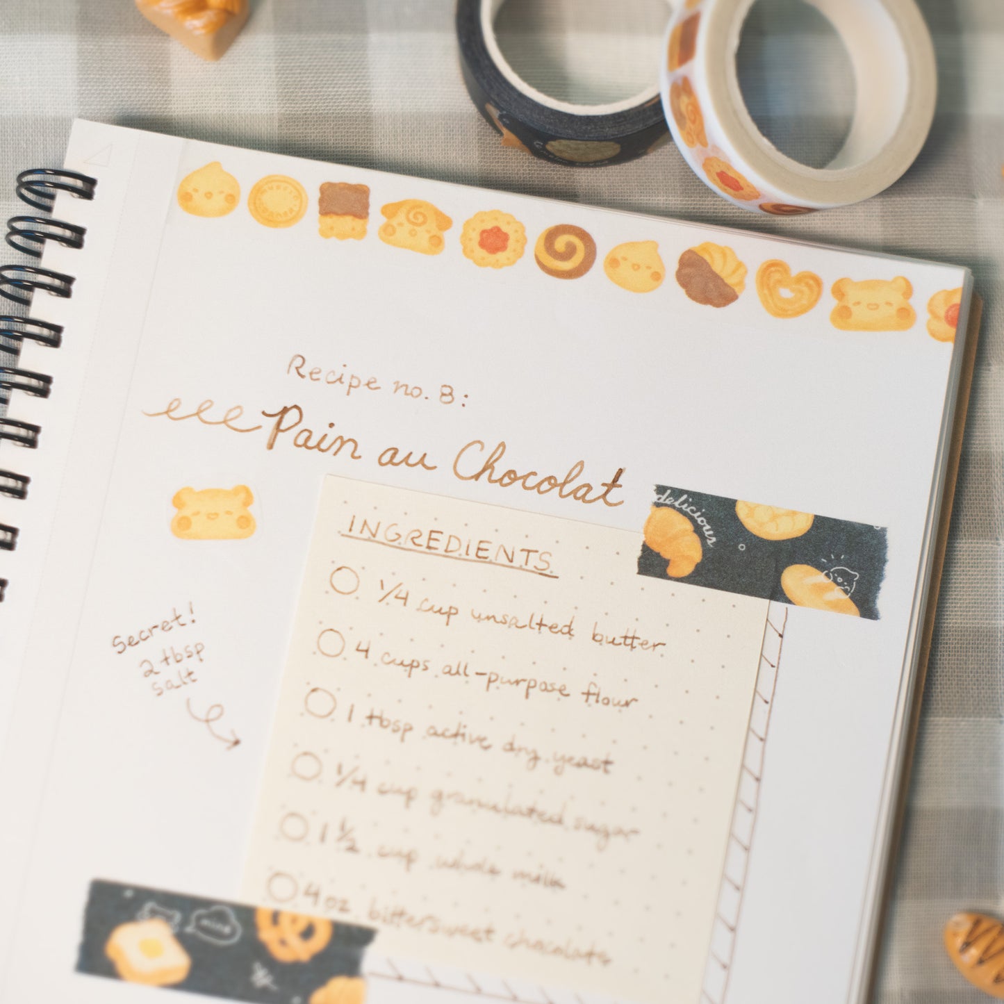 Classic Cookies Washi Tape